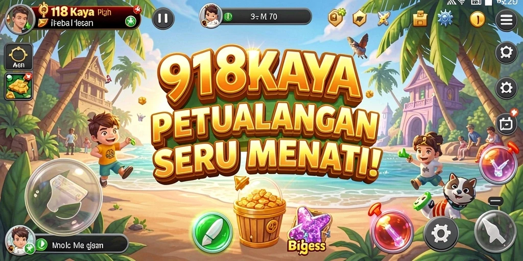 Tampilan gameplay seru dalam petualangan 918KAYA.