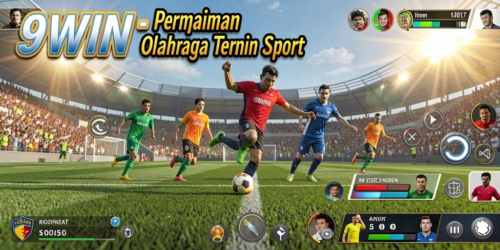 Gameplay menegangkan dengan berbagai pilihan olahraga.
