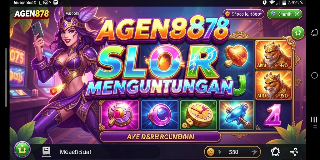 Tampilan gameplay AGEN878 yang memukau dengan fitur slot yang mengasyikkan.