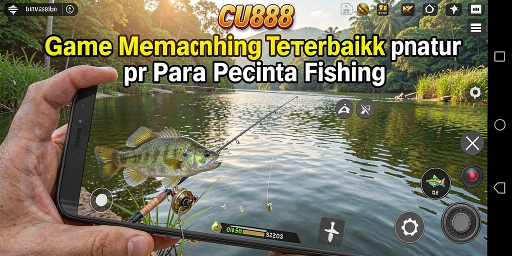 Gameplay menarik dalam CU888 menampilkan aksi memancing yang mendebarkan.