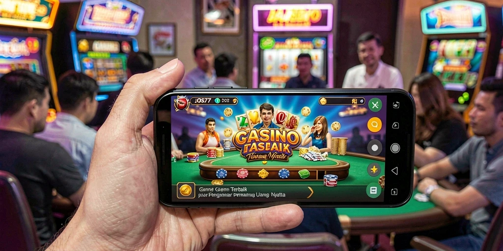 Screenshot utama JOS77 menampilkan pengalaman bermain Kasino yang seru.