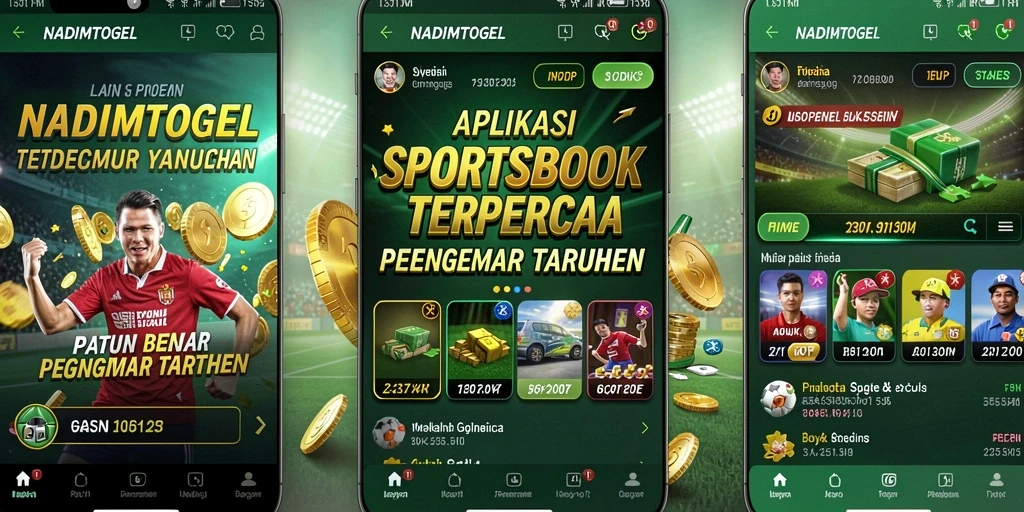 Tampilan gameplay dari aplikasi Sportsbook NADIMTOGEL.