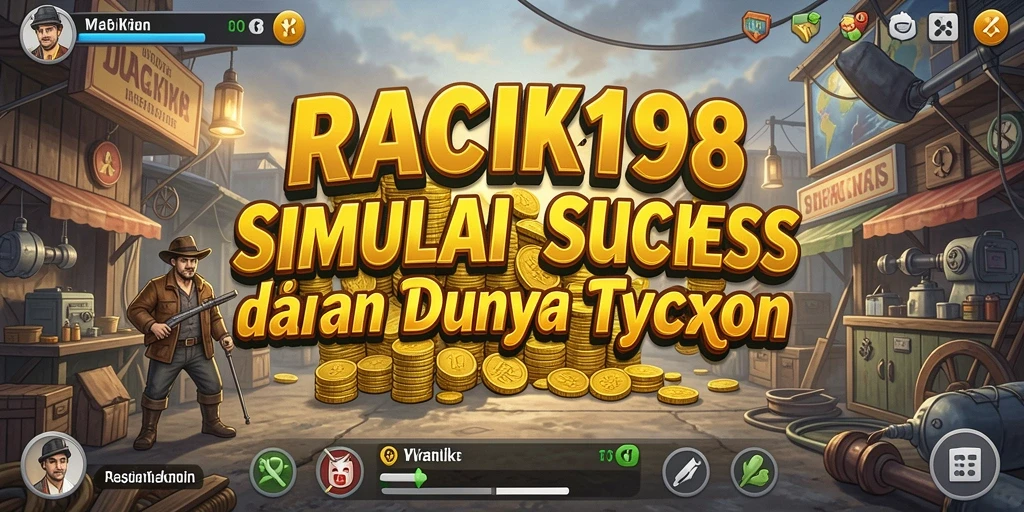Screenshot menunjukkan gameplay Tycoon yang menarik dan kreatif.