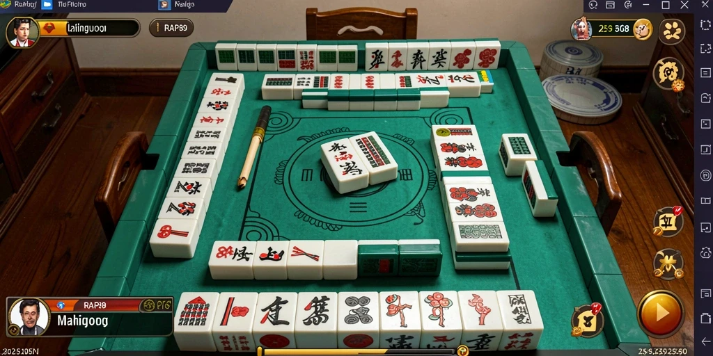 Screenshot RAP89 menampilkan pengalaman gameplay Mahjong yang memikat.