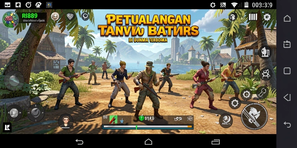 Tampilan gameplay RI889 yang memukau di dunia terbuka.