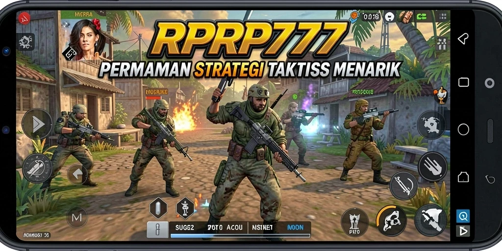 Tampilan gameplay RPRP777 yang menegangkan dan strategis.