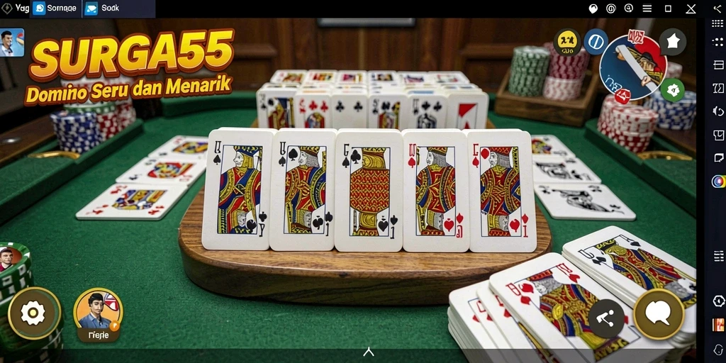 Tampilan gameplay seru di SURGA55 dengan grafis menarik
